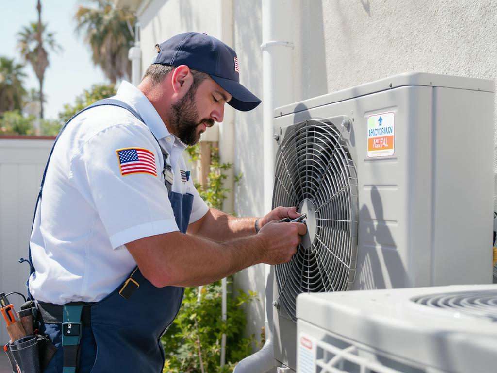 A home setting related to heating & cooling